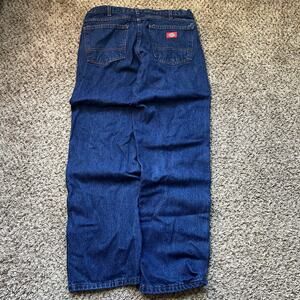 Dickies Jeans RN20697 Carpenter Men's 34x32 Work Pants Builder Denim